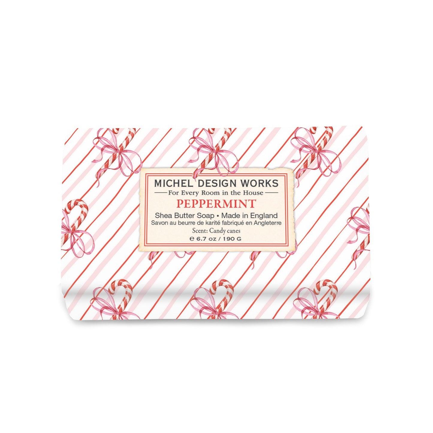 MDW Peppermint Medium Bath Soap Bar