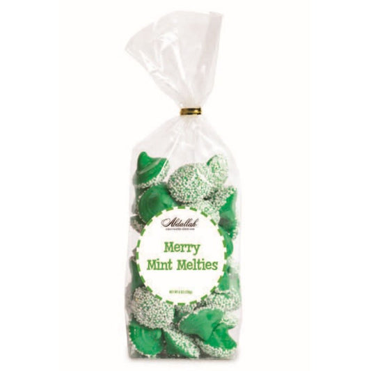 8 oz Merry Mints - Mint Melties, Green, bag/4 ct