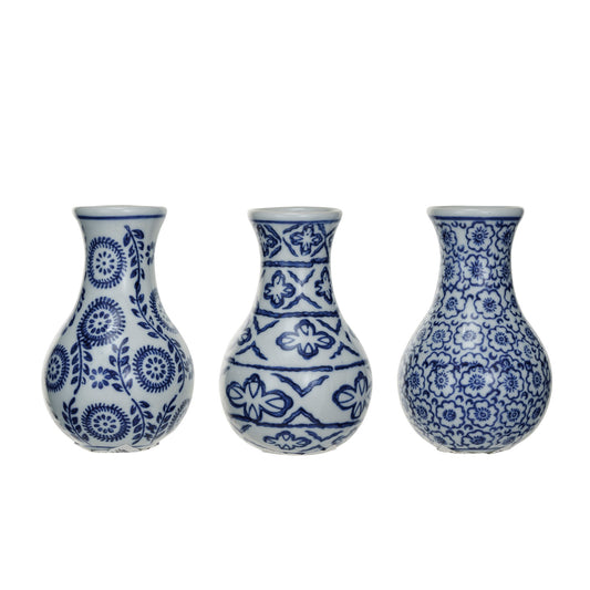 blue & white vase