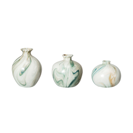 sm marbled vase