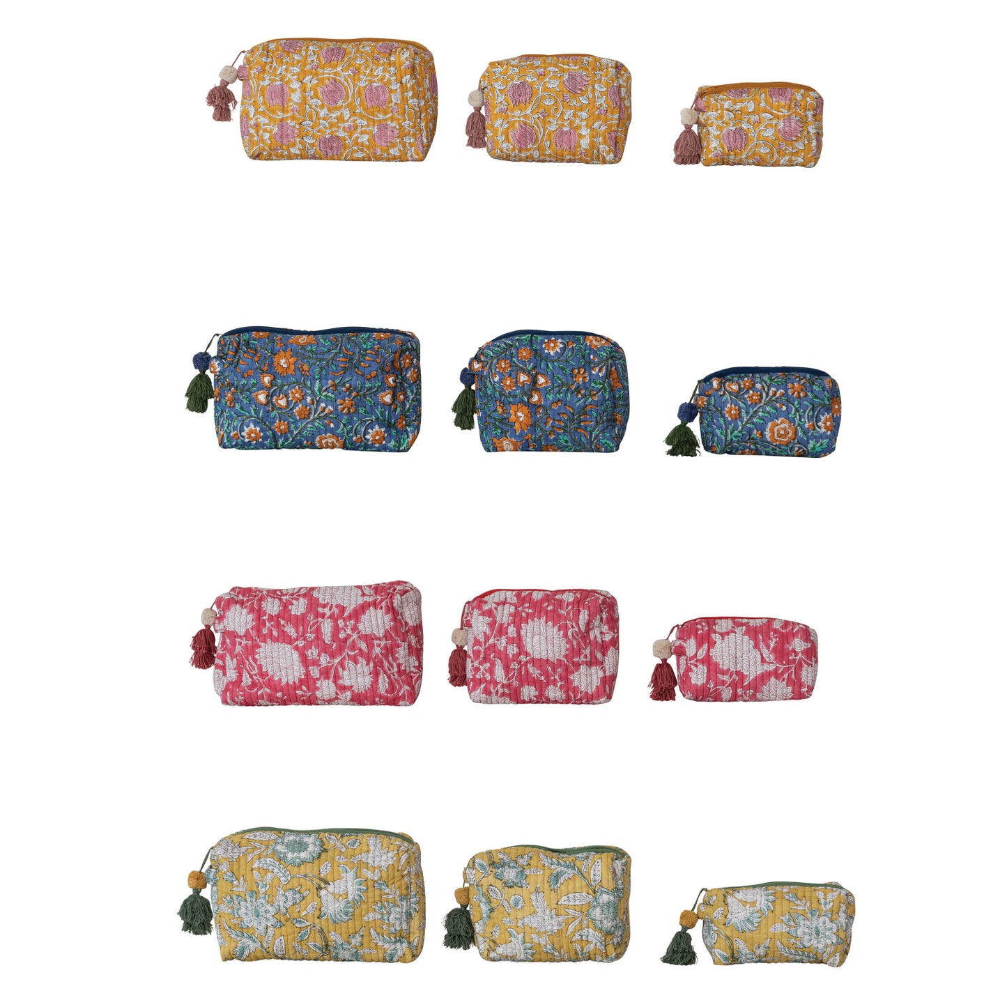 med quilted pouch