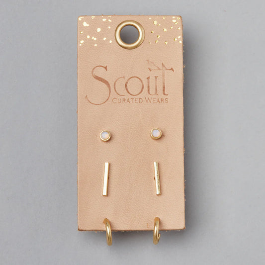 scarlett stud gold