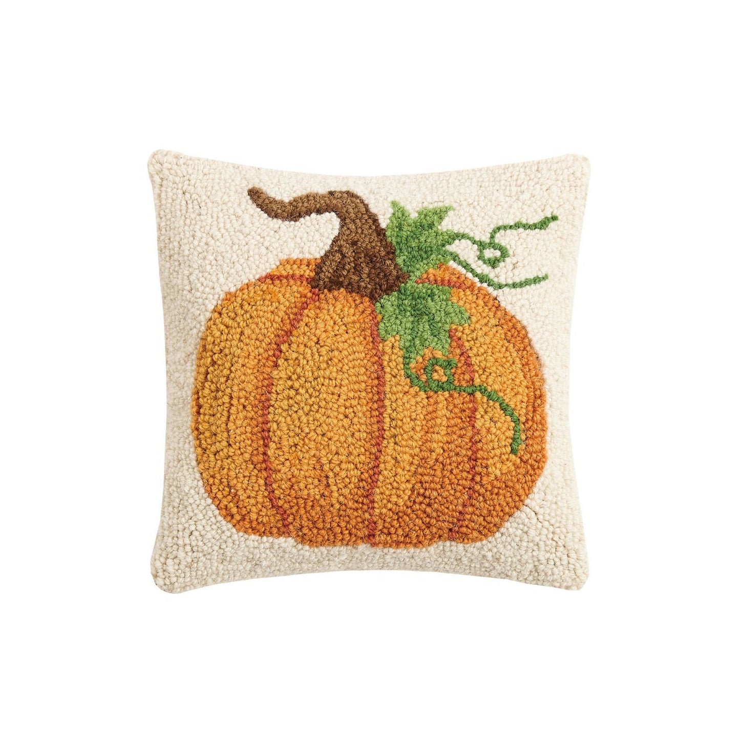Pumpkin Hook Pillow Poly Filled