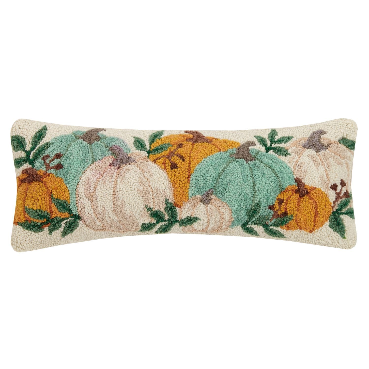 Pumpkin Festival Hook Pillow Poly Filled