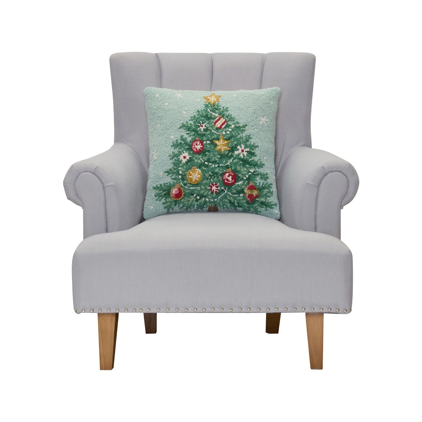Decorating Tree Hook Pillow Poly Filled