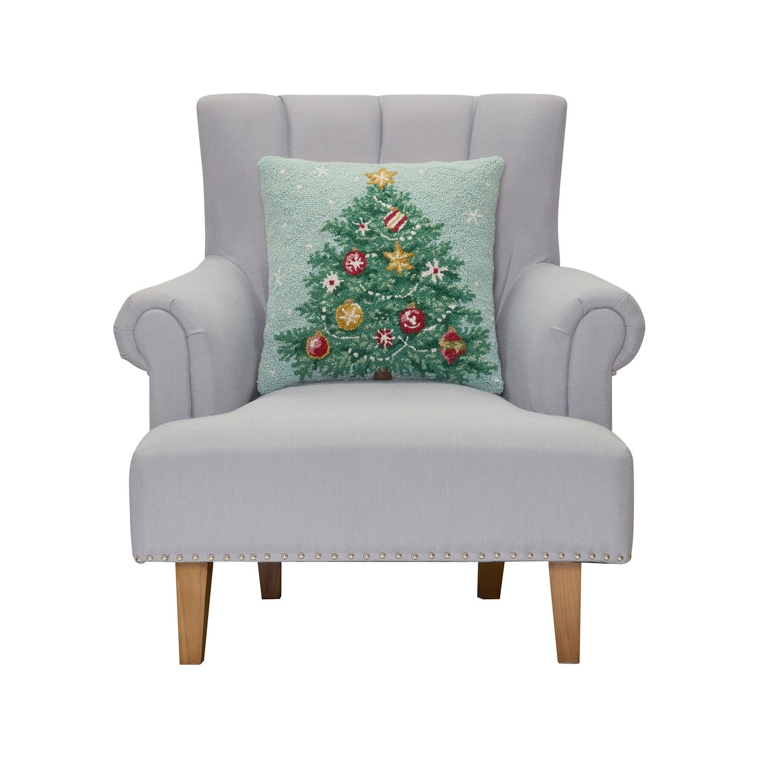 Decorating Tree Hook Pillow Poly Filled