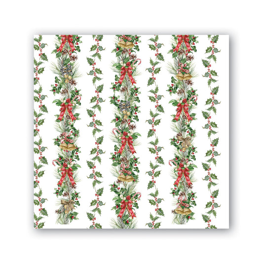 MDW Holiday Garland Cocktail Napkin