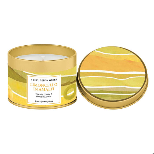 MDW Limoncello in Amalfi Travel Candle