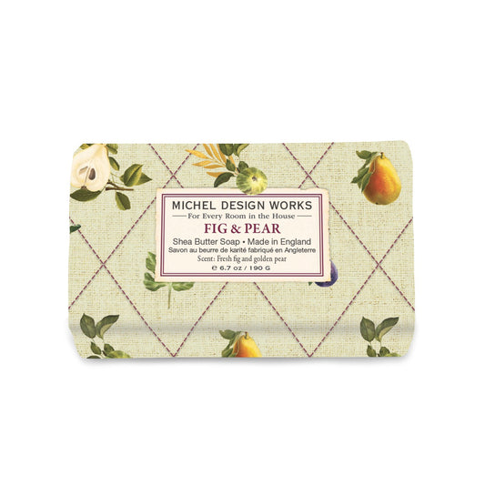 MDW Fig & Pear Medium Bath Soap Bar