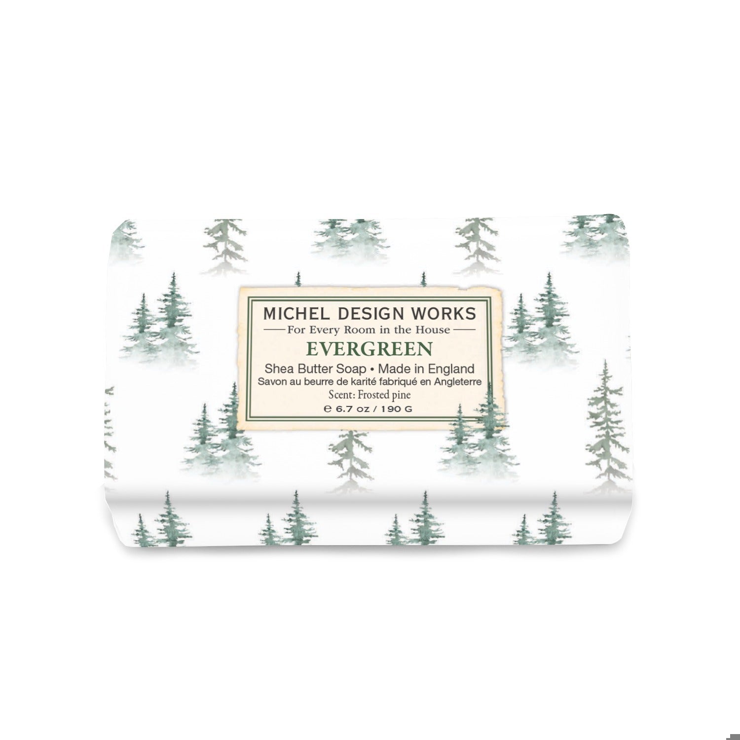 MDW Evergreen Medium Bath Soap Bar